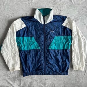 Vintage 90s Dreimar Colorblock Windbreaker Track Jacket